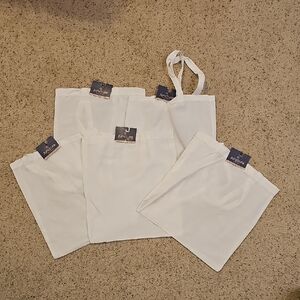 Blank White Tote/Book Bag